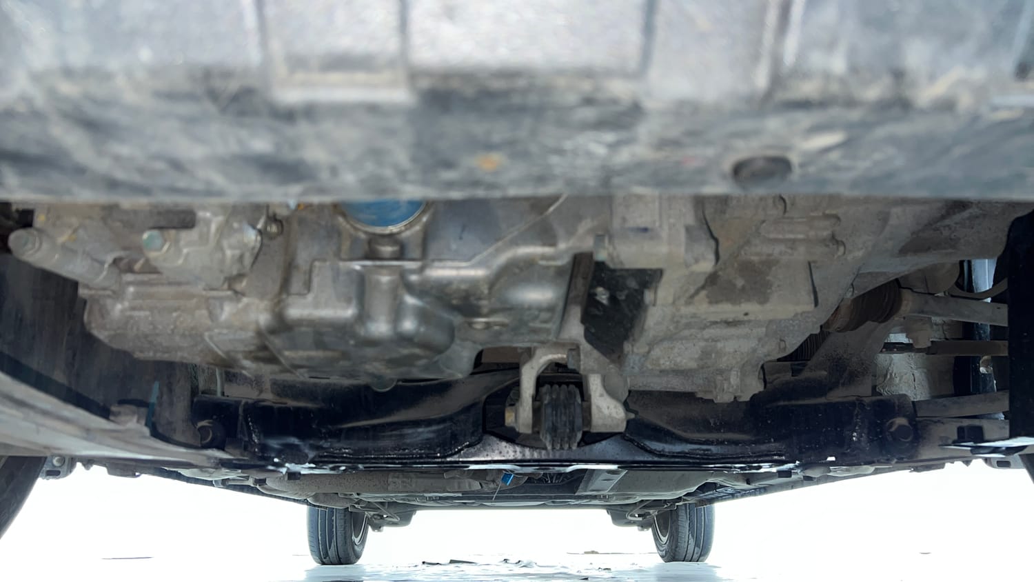 Used 2022 Honda City 4th Generation V Petrol Petrol Manual extra FRONT LEFT UNDERBODY VIEW