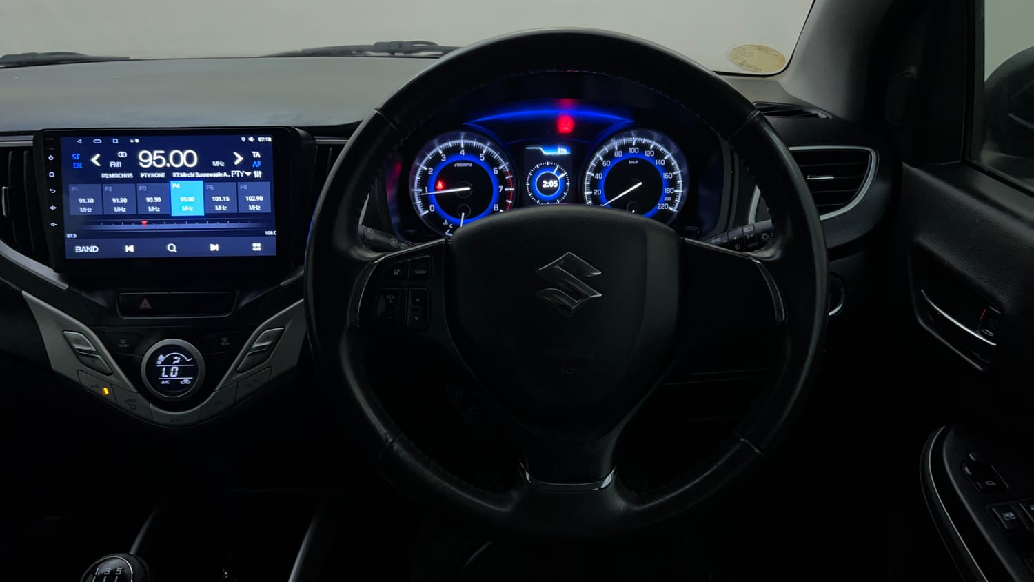 Used 2017 Maruti Suzuki Baleno Zeta 1.2 Petrol Manual interior STEERING VIEW
