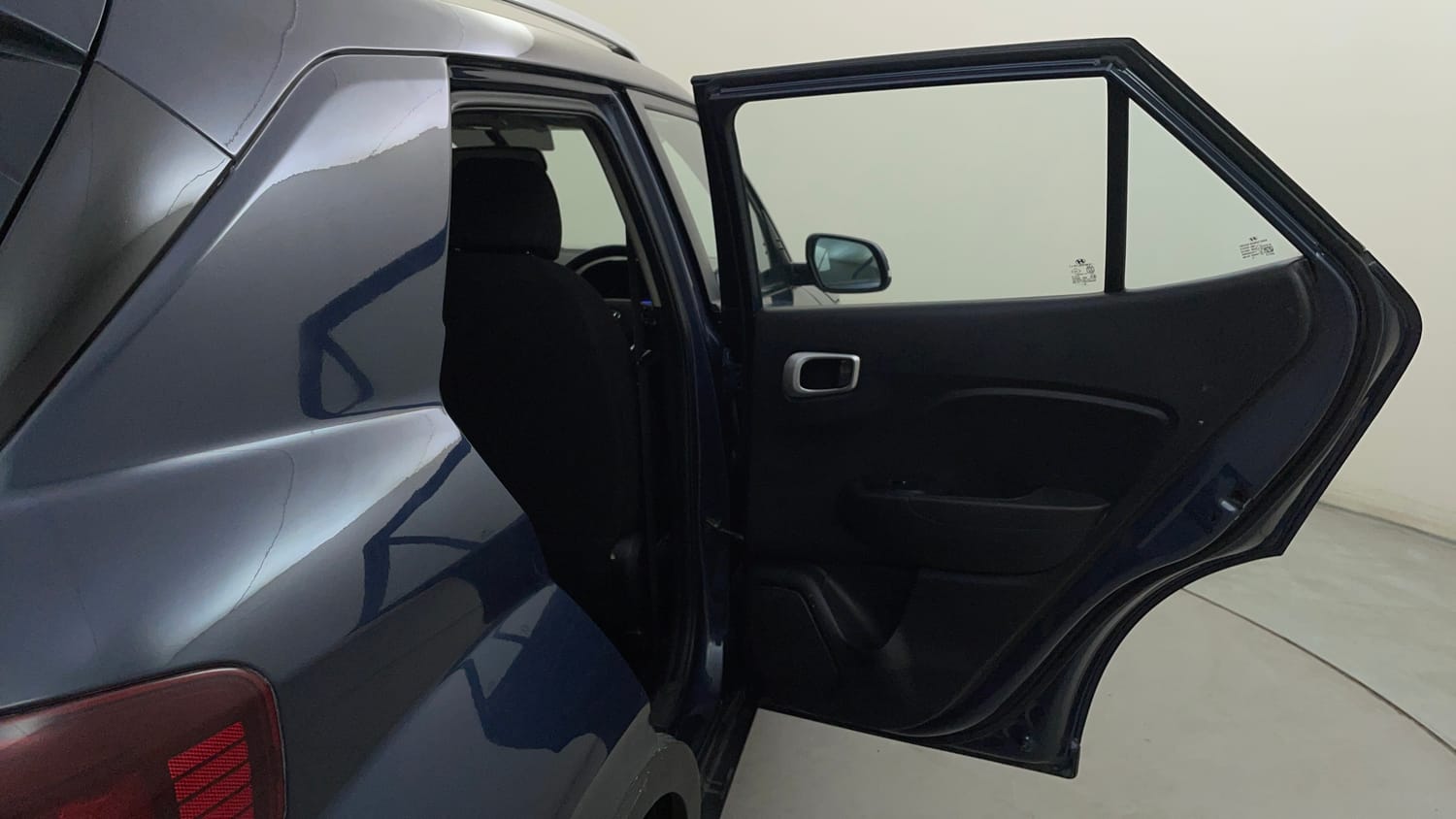 Used 2019 Hyundai Venue SX Plus 1.0 Turbo DCT Petrol Automatic interior RIGHT REAR DOOR OPEN VIEW