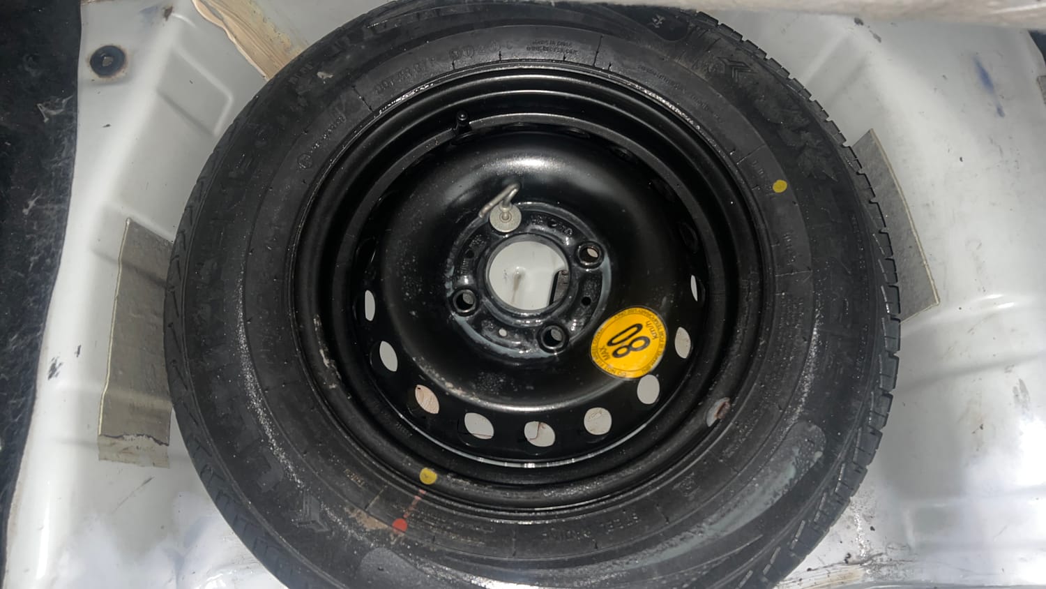 Used 2022 Tata Tiago XZ Petrol Manual tyres SPARE TYRE VIEW