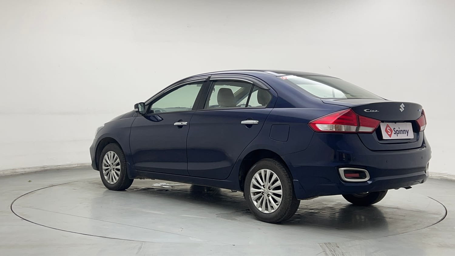 Used 2024 Maruti Suzuki Ciaz Zeta 1.5 AT Petrol Automatic exterior LEFT REAR CORNER VIEW