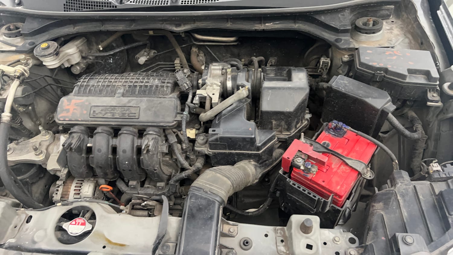 Used 2021 Honda Amaze VX MT 1.2 Petrol Petrol Manual engine ENGINE LEFT SIDE VIEW