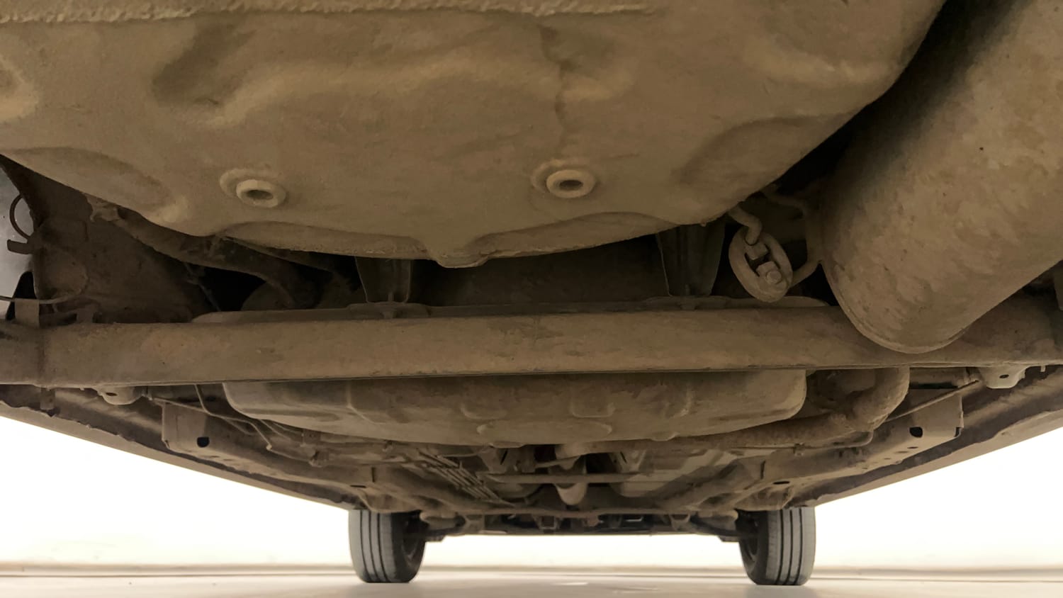Used 2022 Tata Tigor XZ Plus CNG Cng Manual extra REAR UNDERBODY VIEW (TAKEN FROM REAR)