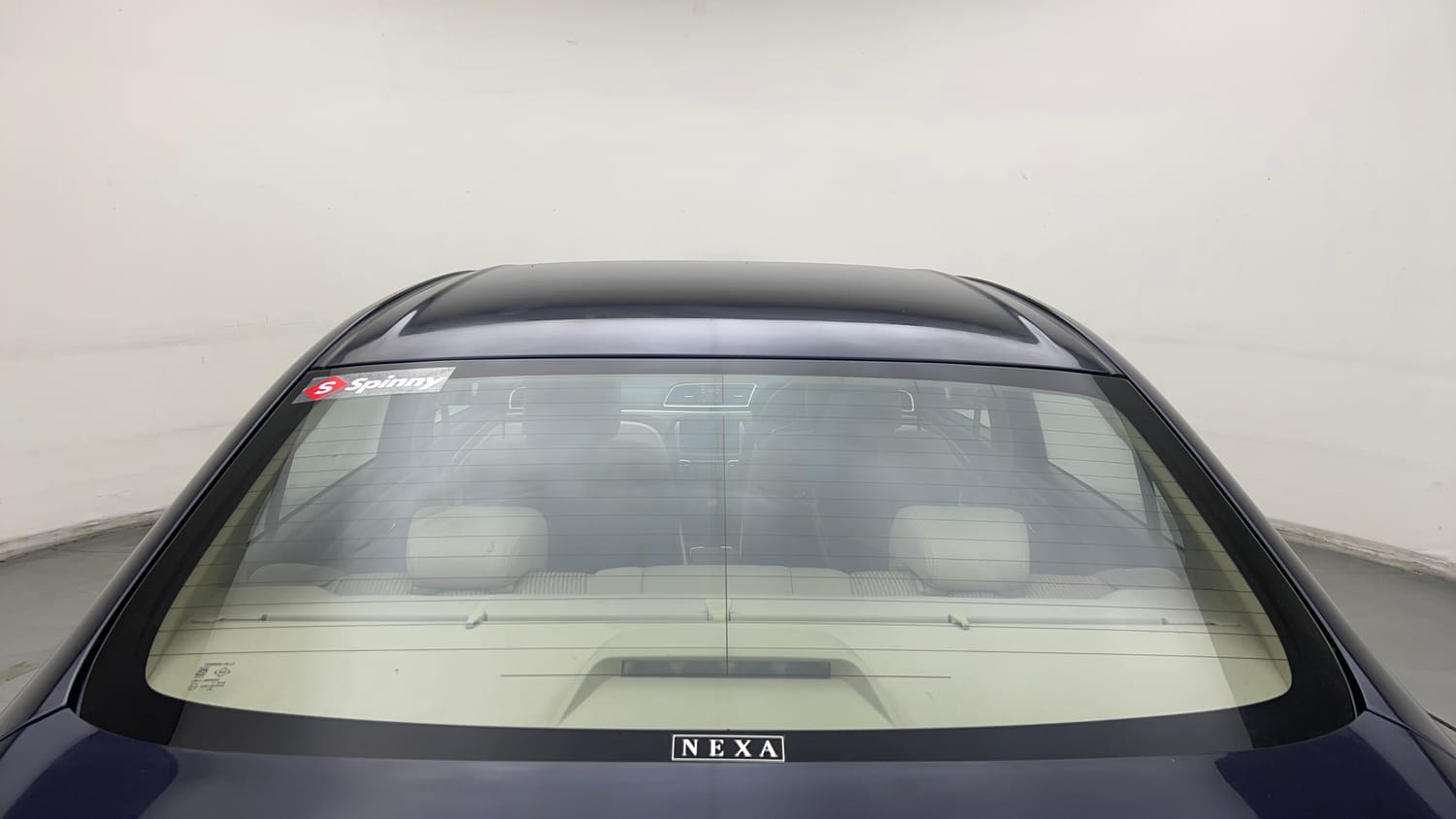 Used 2024 Maruti Suzuki Ciaz Zeta 1.5 AT Petrol Automatic exterior BACK WINDSHIELD VIEW