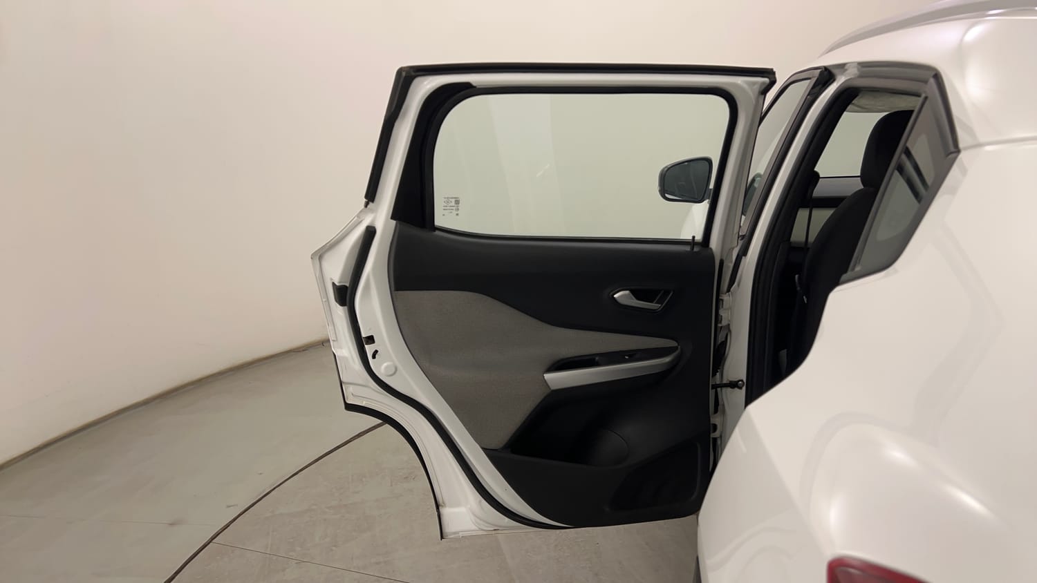 Used 2023 Nissan Magnite XV Petrol Manual interior LEFT REAR DOOR OPEN VIEW