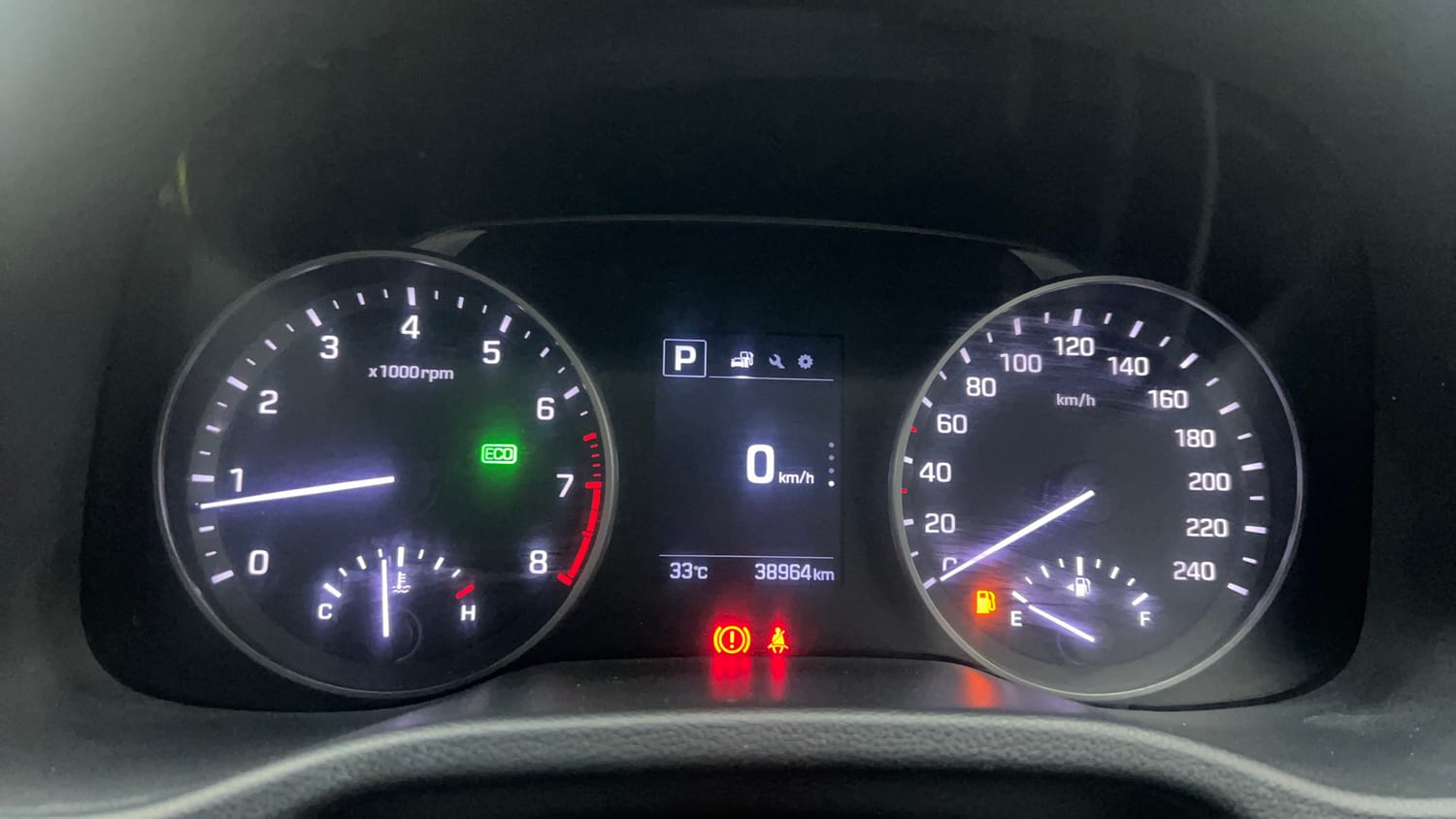Used 2019 Hyundai Elantra 2.0 SX (O) AT Petrol Automatic interior CLUSTERMETER VIEW