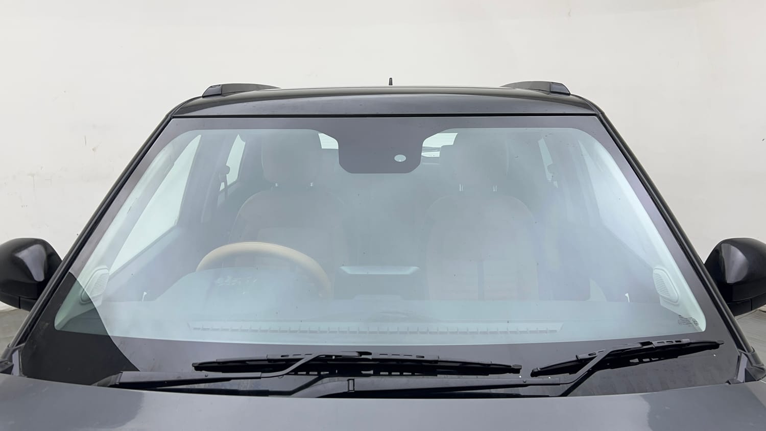 Used 2023 Tata Punch Creative Dual Tone AMT Sunroof Petrol Automatic exterior FRONT WINDSHIELD VIEW