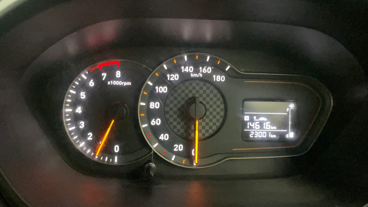Used 2021 Hyundai Santro Magna Petrol Manual interior CLUSTERMETER VIEW