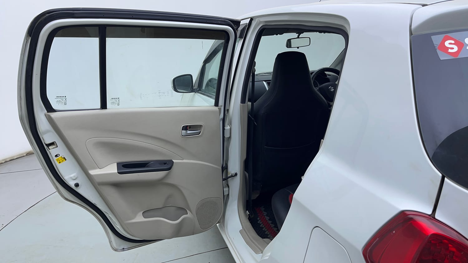 Used 2018 Maruti Suzuki Celerio ZXi (O) AMT Petrol Automatic interior LEFT REAR DOOR OPEN VIEW