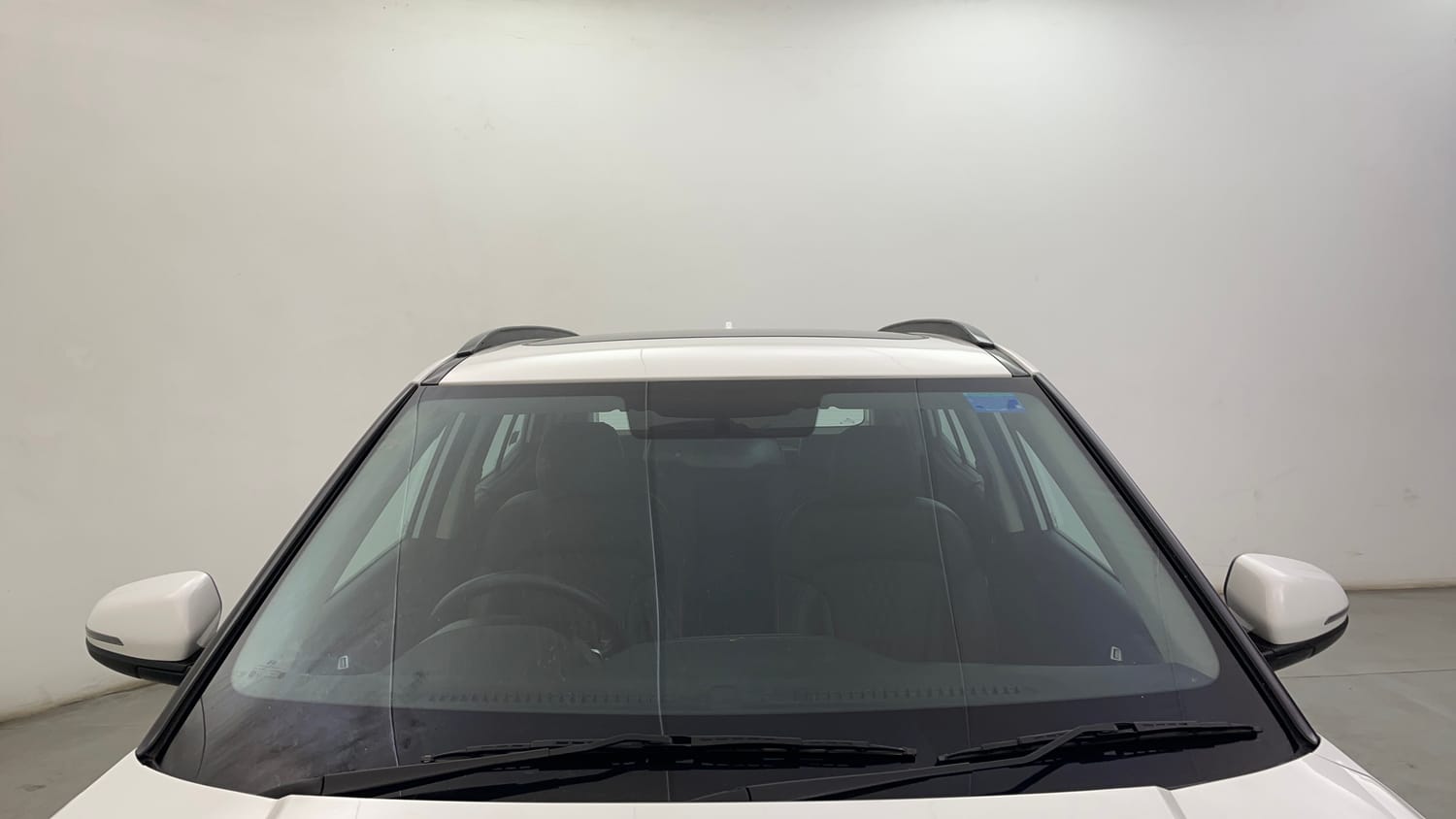Used 2022 Hyundai Creta SX (O) 1.4 Turbo 7 DCT Petrol Automatic exterior FRONT WINDSHIELD VIEW