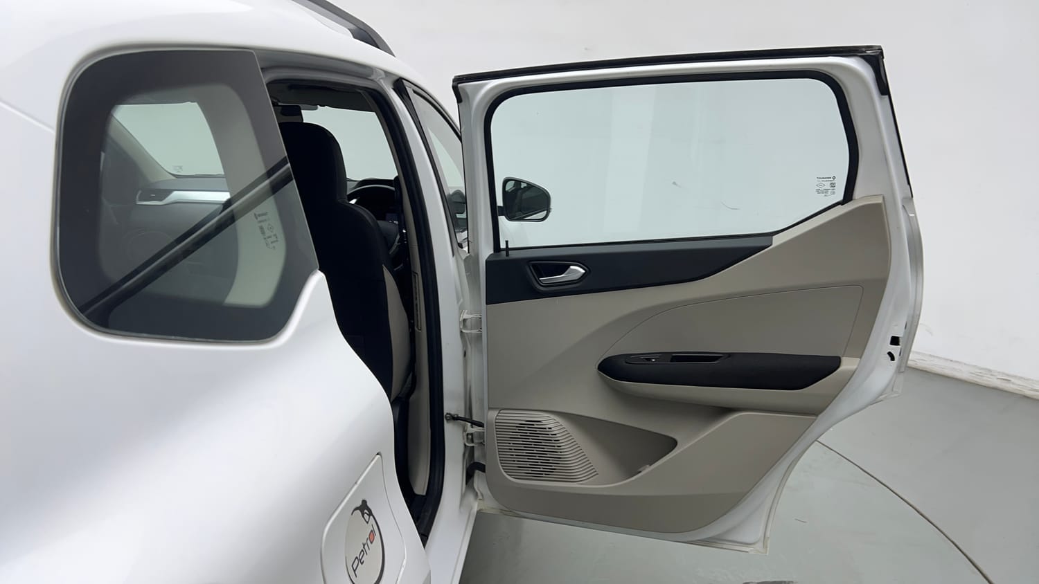 Used 2021 Renault Triber RXZ Petrol Manual interior RIGHT REAR DOOR OPEN VIEW