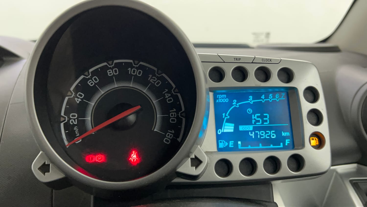 Used 2014 Chevrolet Beat LT Petrol Petrol Manual interior CLUSTERMETER VIEW
