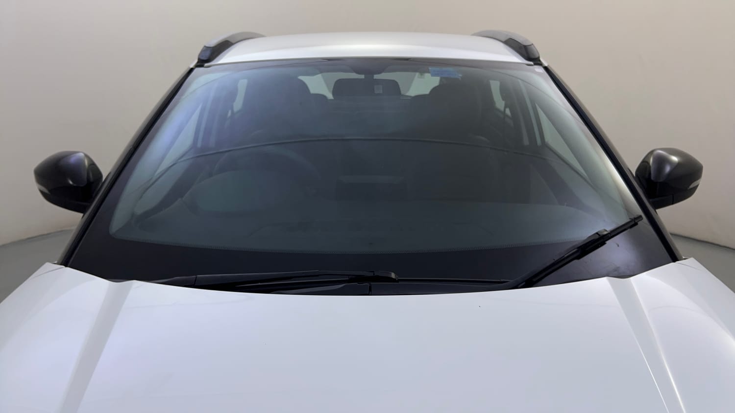 Used 2023 Tata Nexon XZA Plus Petrol Automatic exterior FRONT WINDSHIELD VIEW