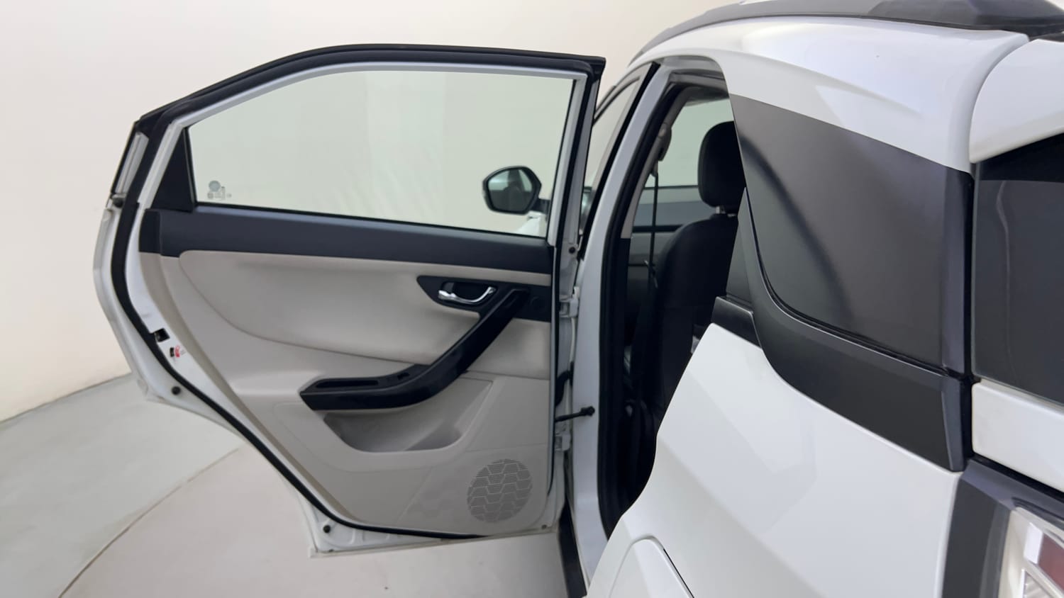 Used 2023 Tata Nexon XZA Plus Petrol Automatic interior LEFT REAR DOOR OPEN VIEW