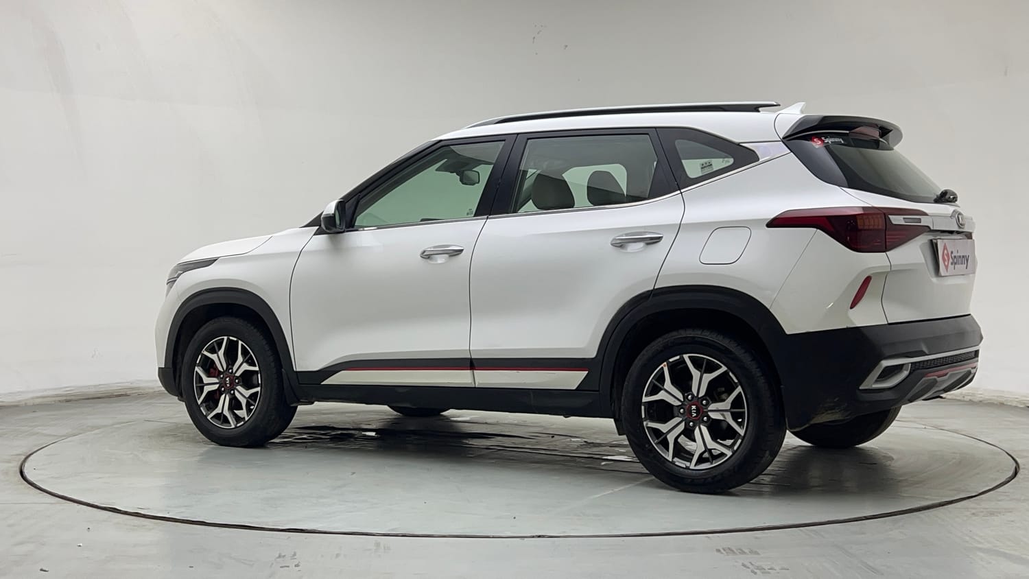 Used 2019 kia Seltos GTX Plus DCT 1.4 Petrol Automatic exterior LEFT REAR CORNER VIEW