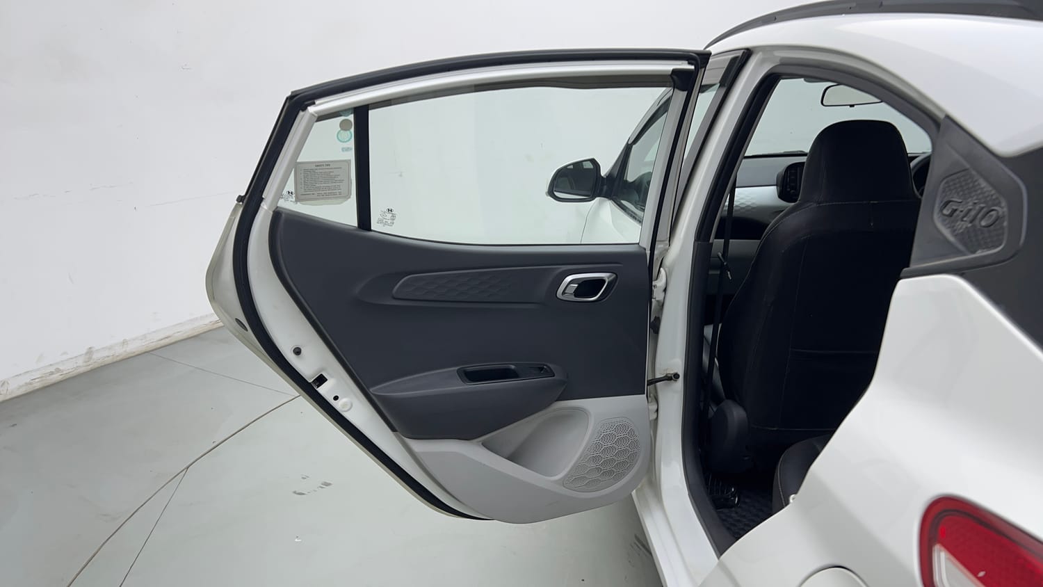 Used 2022 Hyundai Grand i10 Nios Sportz 1.2 Kappa VTVT CNG Cng Manual interior LEFT REAR DOOR OPEN VIEW