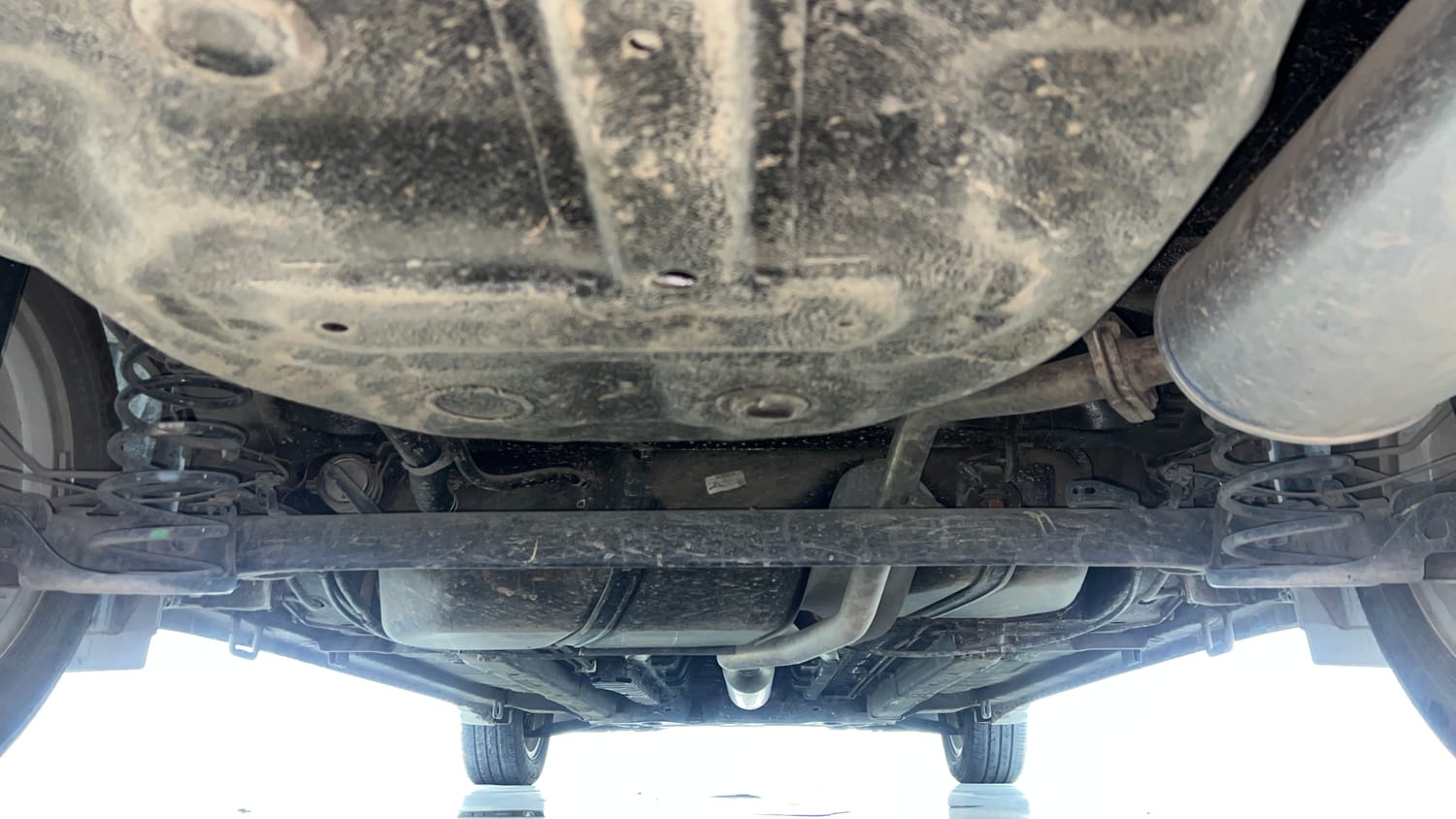 Used 2024 Maruti Suzuki Ciaz Zeta 1.5 AT Petrol Automatic extra REAR UNDERBODY VIEW (TAKEN FROM REAR)