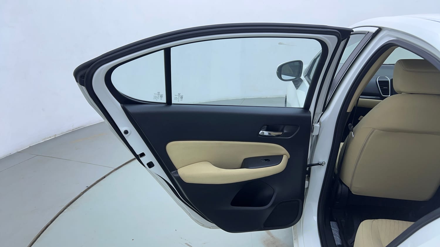 Used 2024 Honda City V Petrol CVT Petrol Automatic interior LEFT REAR DOOR OPEN VIEW