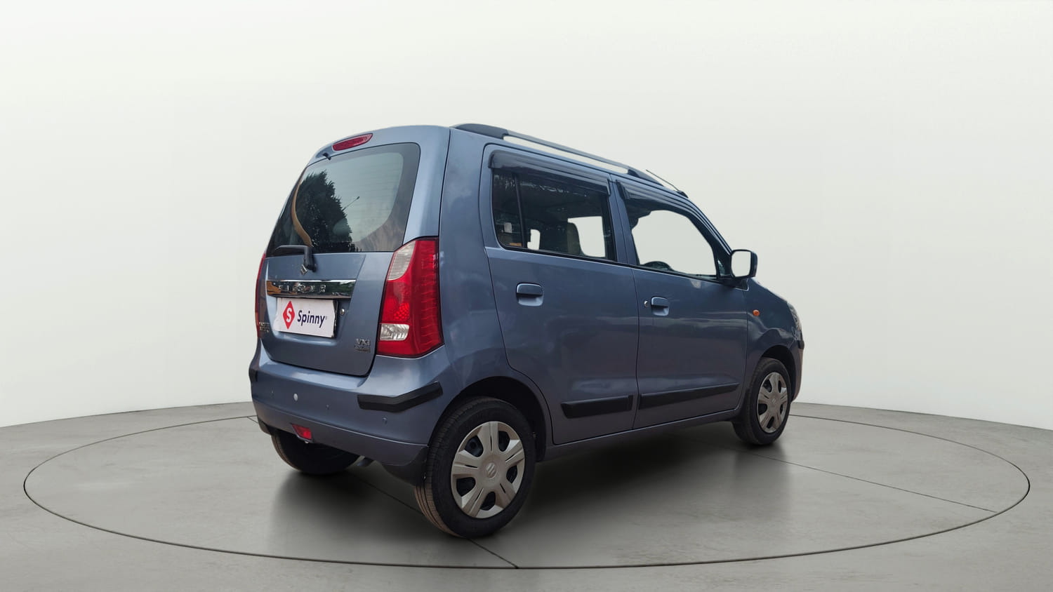 Used 2016 Maruti Suzuki Wagon R 1.0 VXI AMT Petrol Automatic exterior RIGHT REAR CORNER VIEW