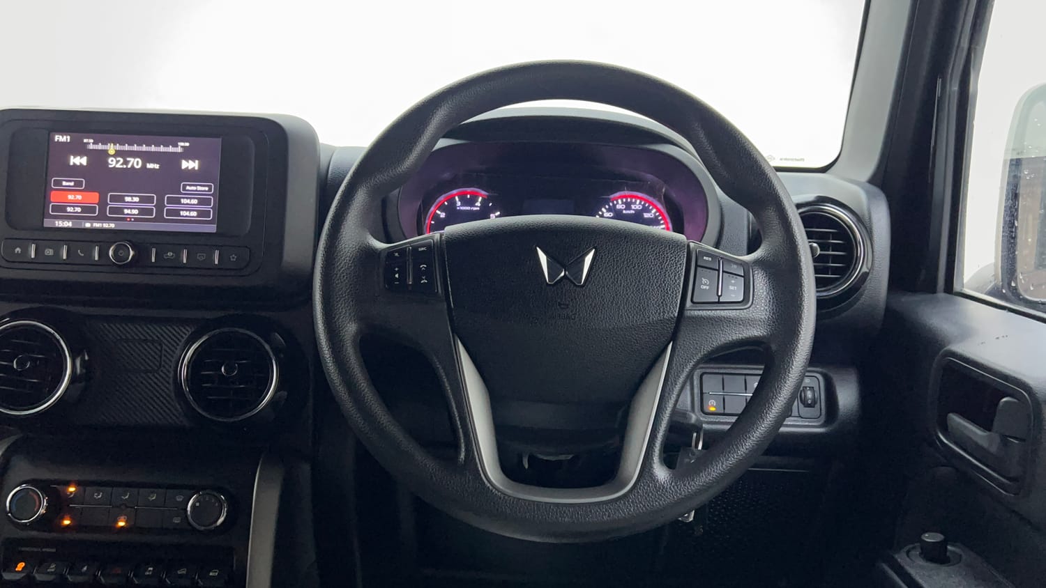 Used 2024 Mahindra Thar LX Hard Top Petrol AT RWD Petrol Automatic interior STEERING VIEW