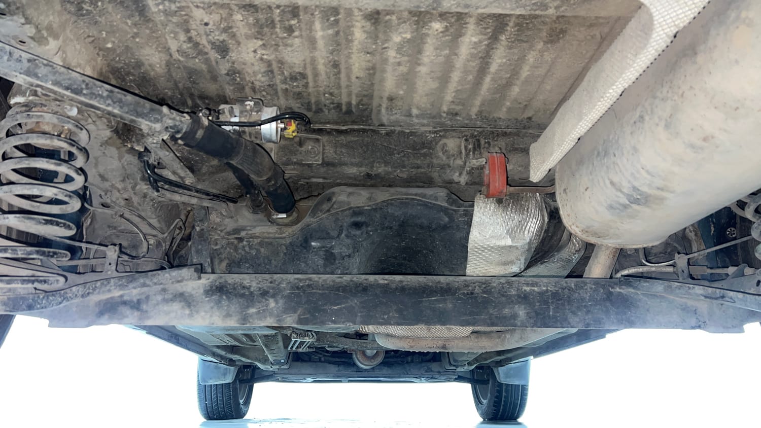 Used 2014 Ford EcoSport Titanium 1.0 Ecoboost (Opt) Petrol Manual extra REAR UNDERBODY VIEW (TAKEN FROM REAR)