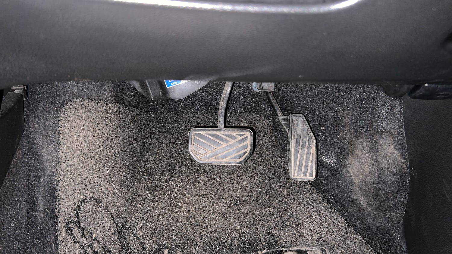 Used 2017 Maruti Suzuki Baleno Zeta 1.2 AT Petrol Automatic interior PEDALS VIEW