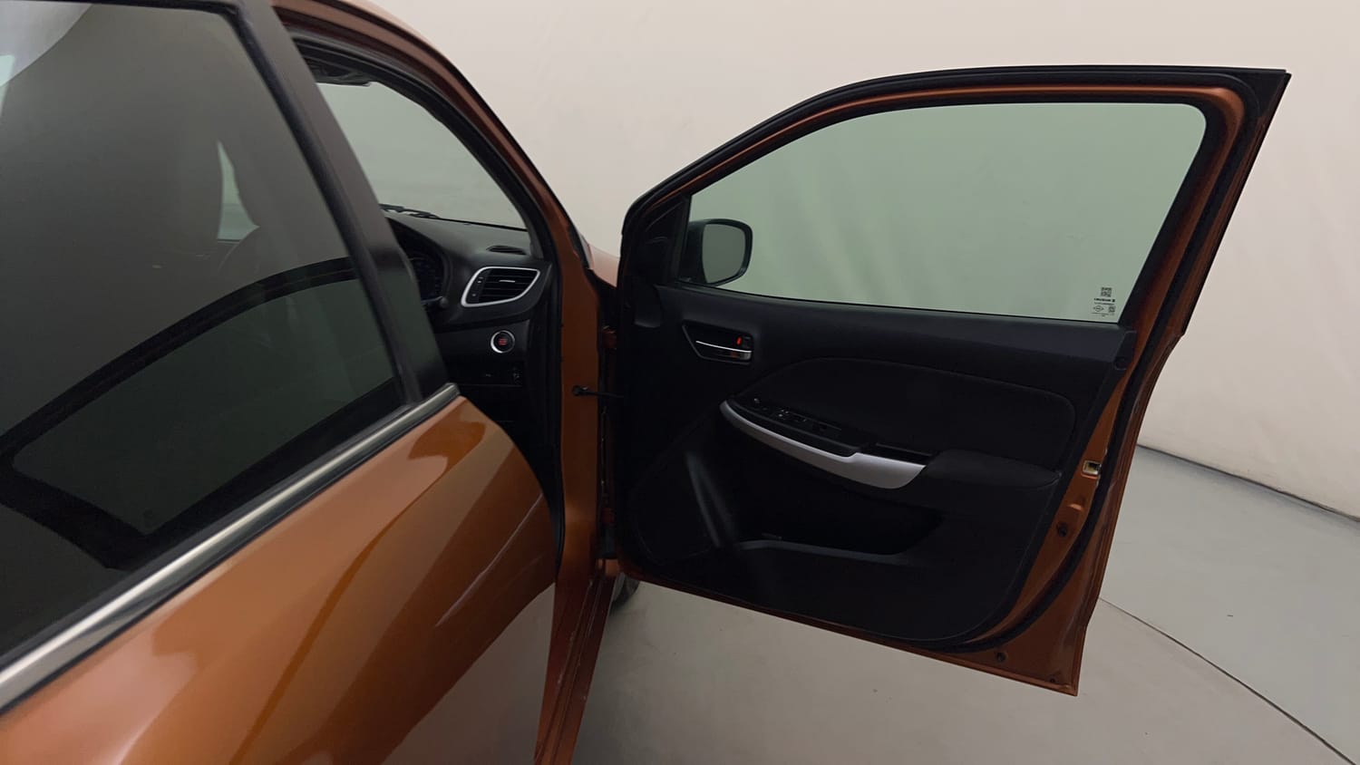 Used 2017 Maruti Suzuki Baleno Zeta 1.2 AT Petrol Automatic interior RIGHT FRONT DOOR OPEN VIEW