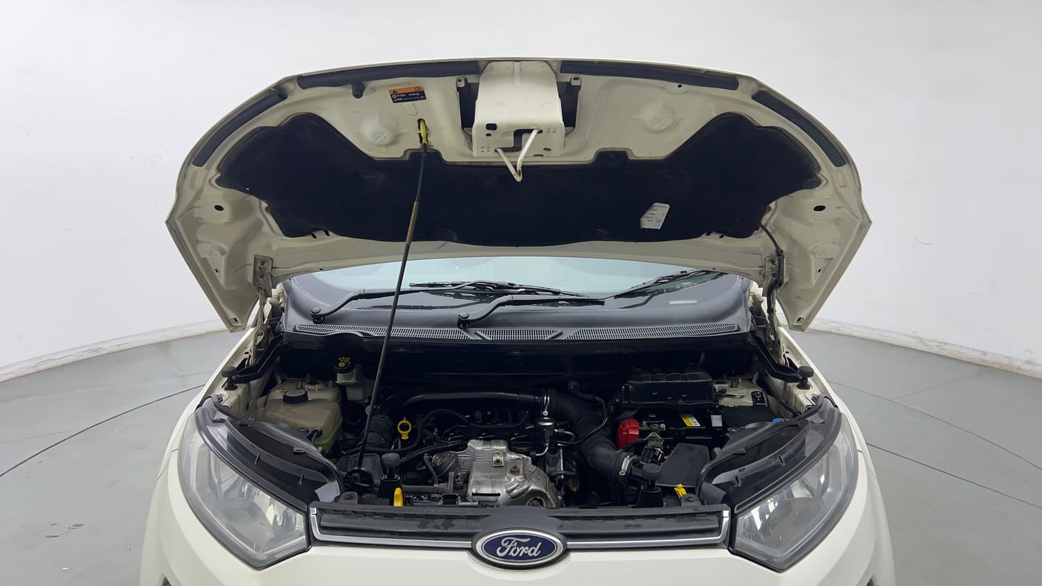 Used 2014 Ford EcoSport Titanium 1.0 Ecoboost (Opt) Petrol Manual engine ENGINE & BONNET OPEN FRONT VIEW