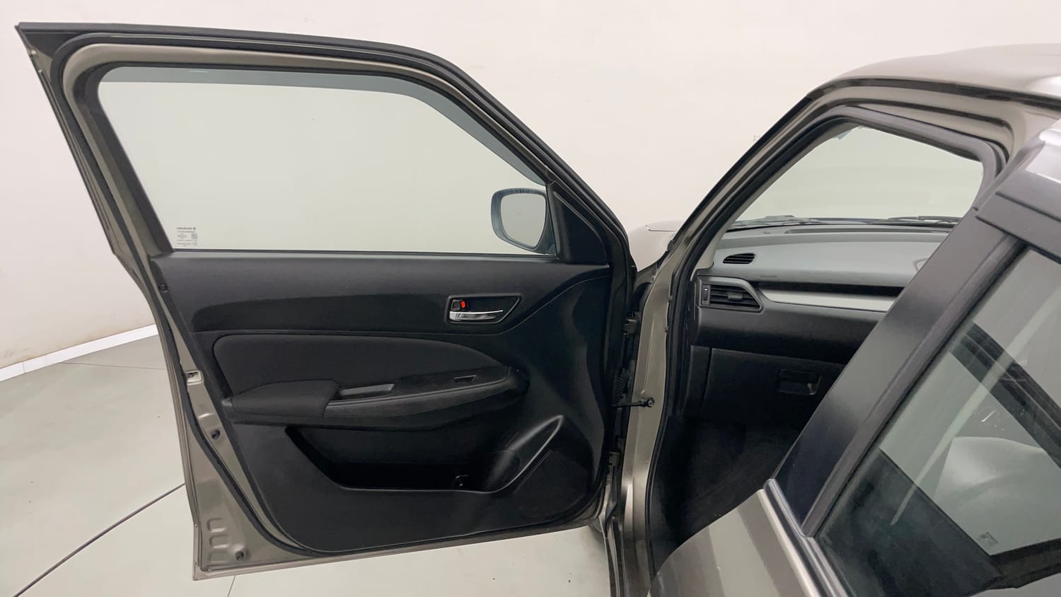 Used 2019 Maruti Suzuki Swift VXi AMT Petrol Automatic interior LEFT FRONT DOOR OPEN VIEW
