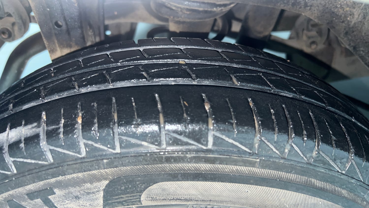 Used 2020 Maruti Suzuki Alto 800 VXi Petrol Manual tyres RIGHT REAR TYRE TREAD VIEW