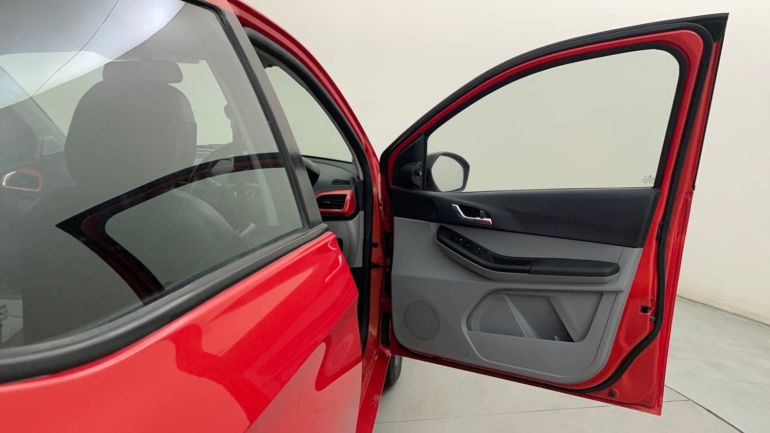 Used 2021 Tata Tiago XZA Plus Petrol Automatic interior RIGHT FRONT DOOR OPEN VIEW
