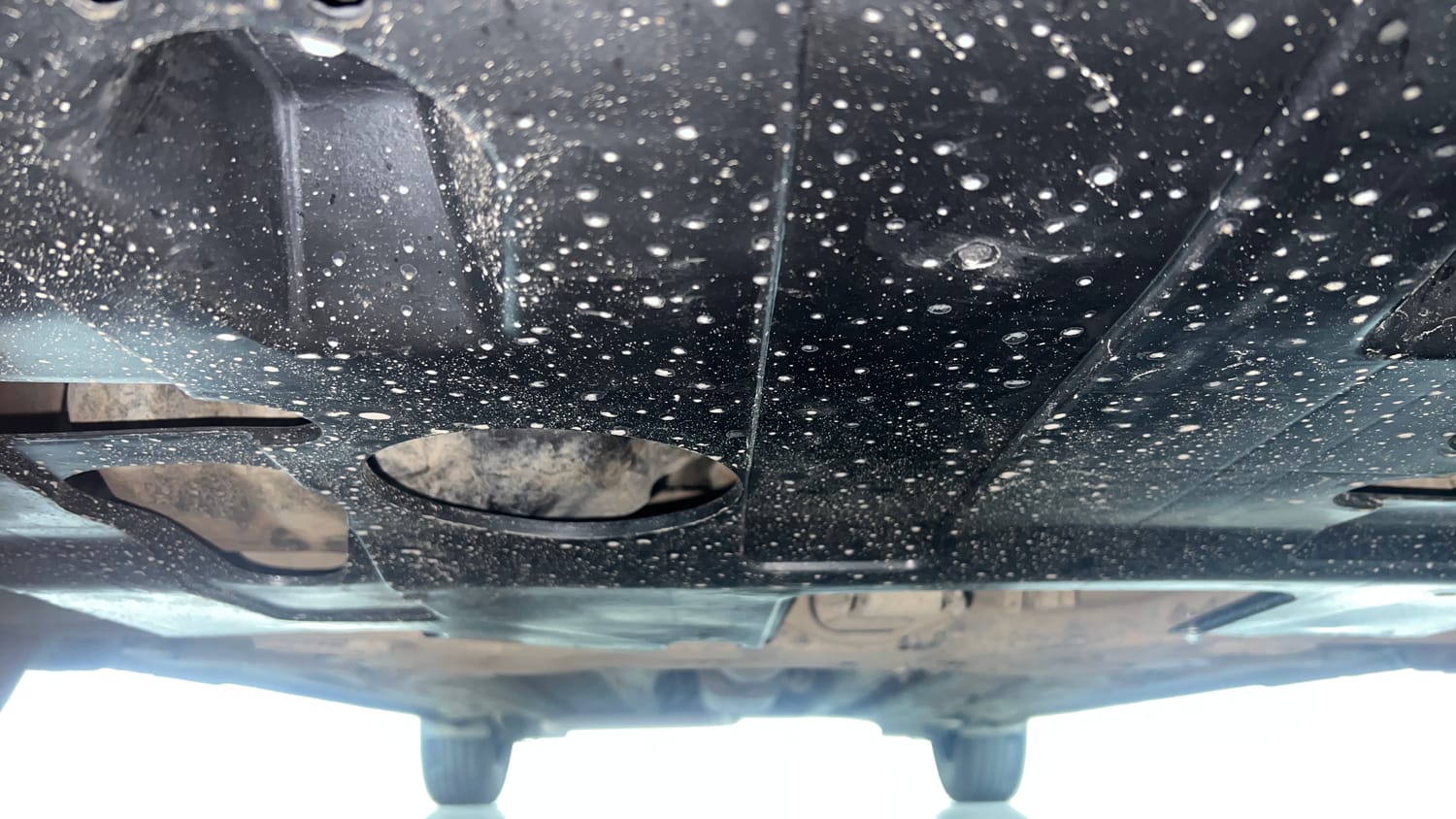Used 2019 Hyundai Elantra 2.0 SX (O) AT Petrol Automatic extra FRONT LEFT UNDERBODY VIEW