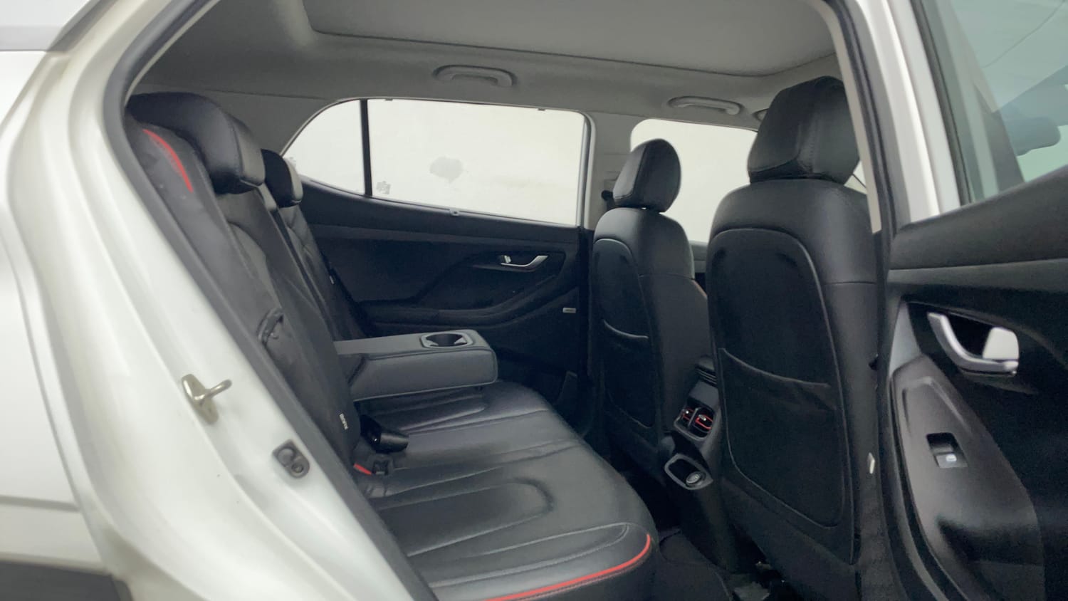 Used 2022 Hyundai Creta SX (O) 1.4 Turbo 7 DCT Petrol Automatic interior RIGHT SIDE REAR DOOR CABIN VIEW