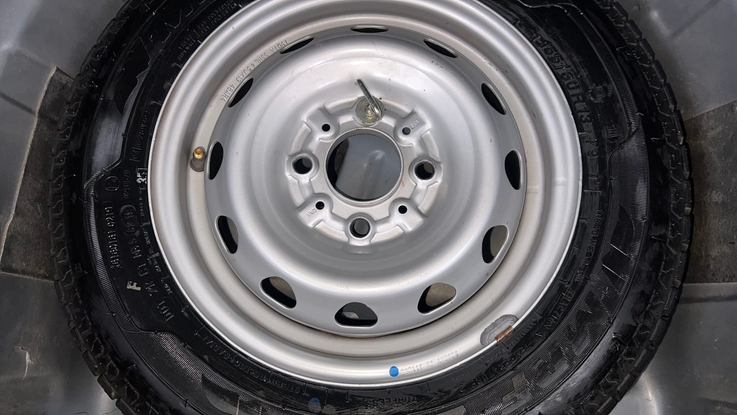 Used 2019 Tata Tiago Revotron XZ Petrol Manual tyres SPARE TYRE VIEW