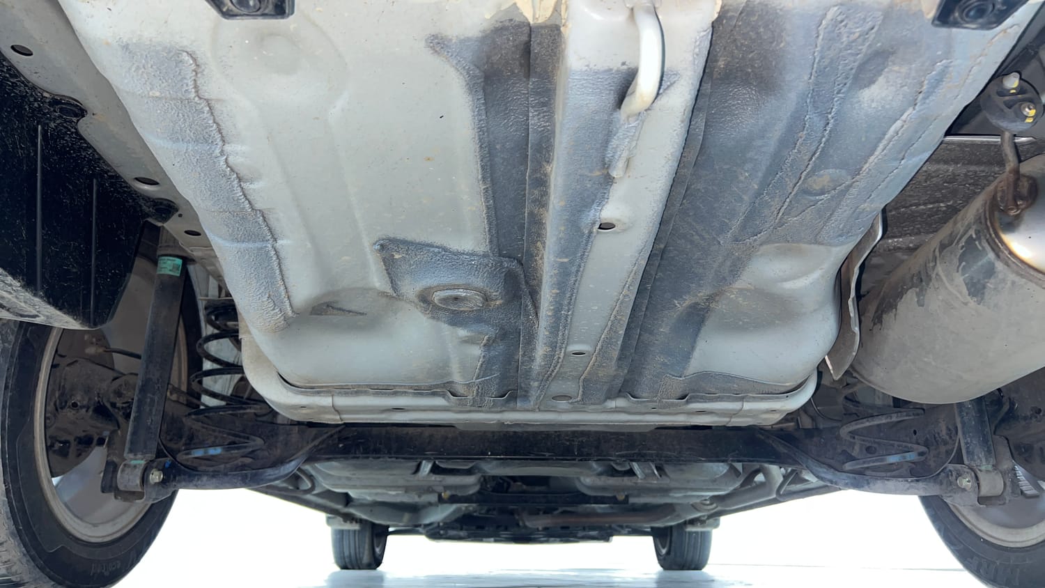 Used 2024 Honda City V Petrol CVT Petrol Automatic extra REAR UNDERBODY VIEW (TAKEN FROM REAR)
