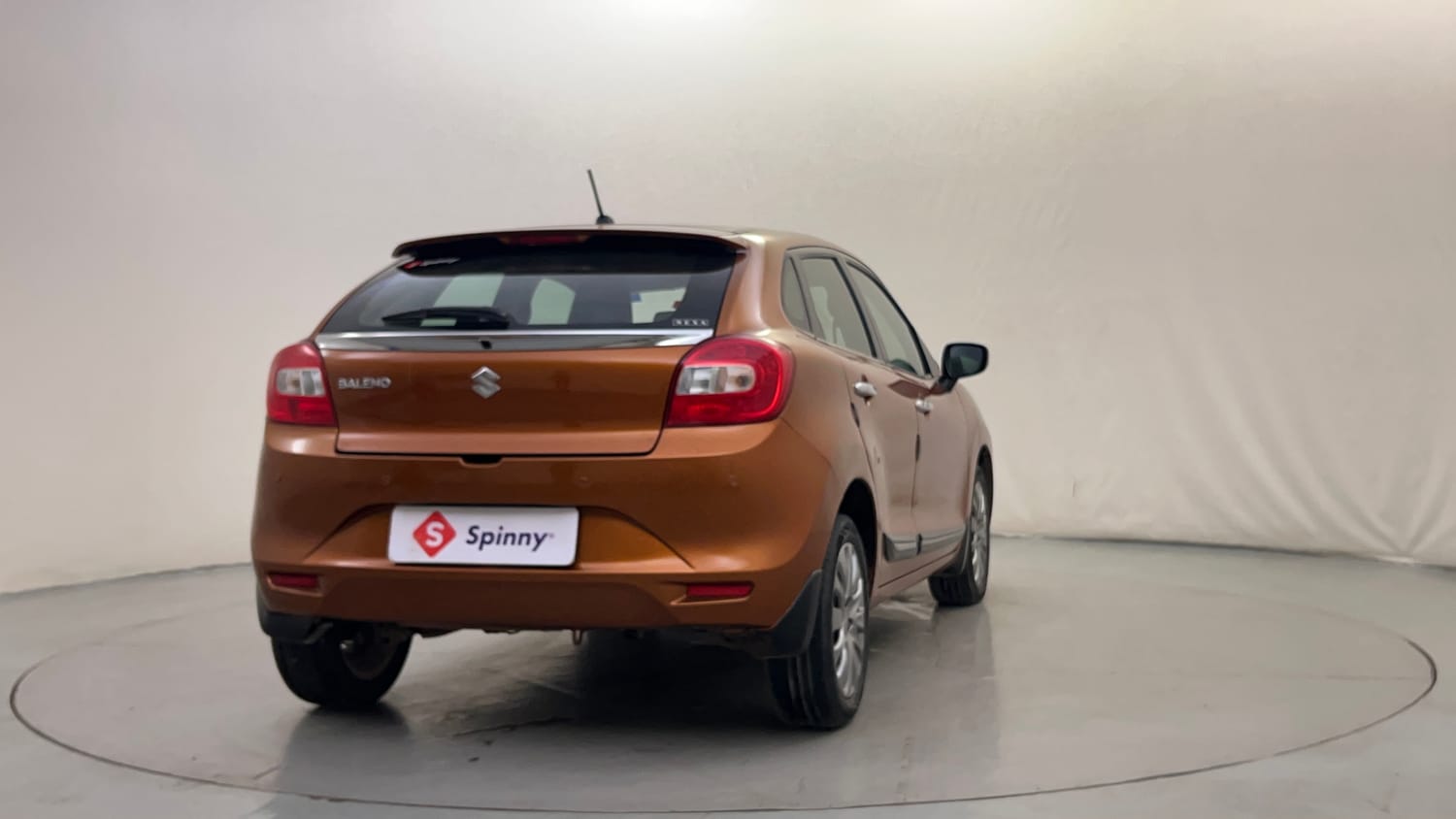 Used 2017 Maruti Suzuki Baleno Zeta 1.2 AT Petrol Automatic exterior RIGHT REAR CORNER VIEW