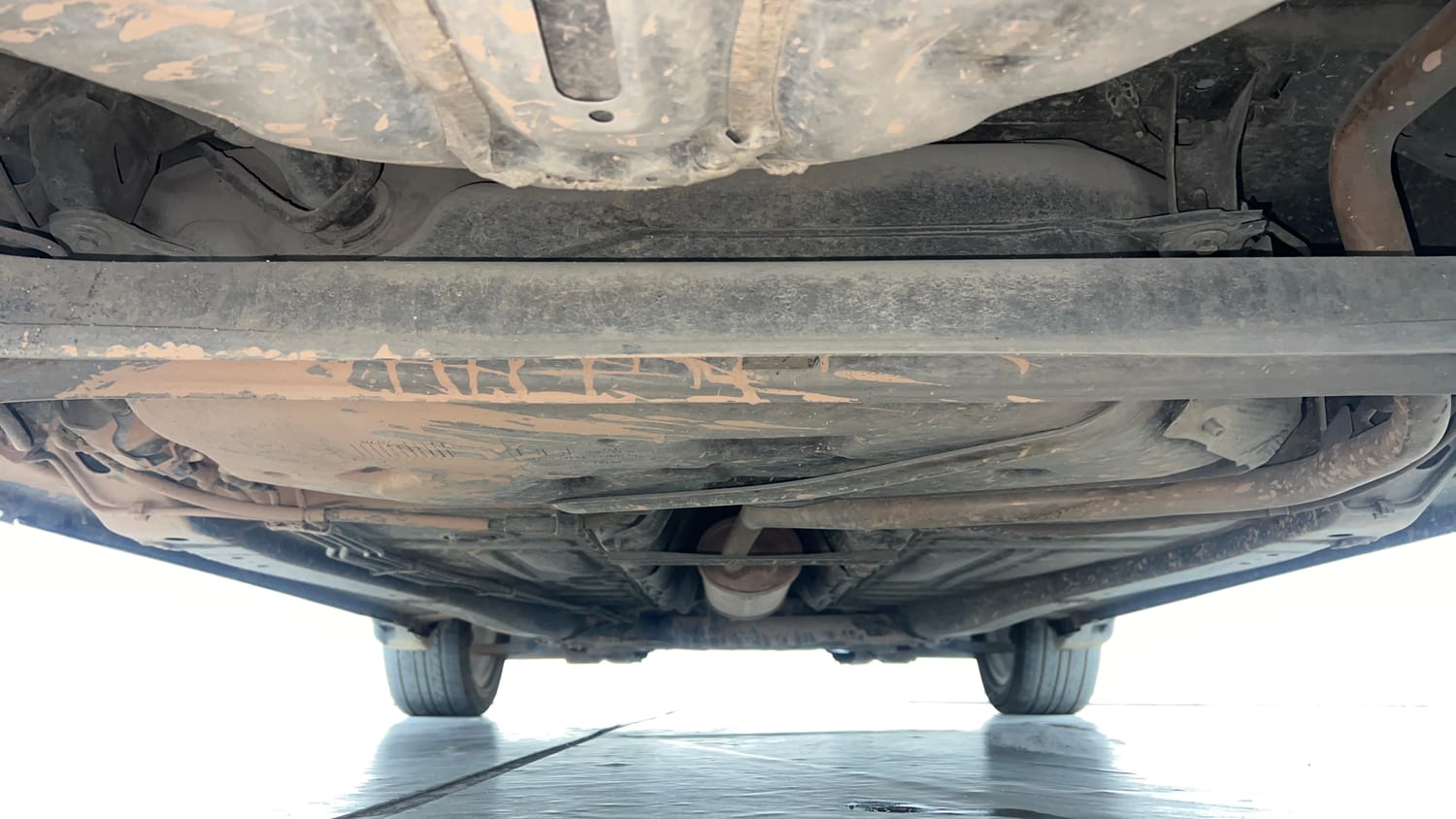 Used 2020 Maruti Suzuki Baleno Alpha Automatic Petrol Automatic extra REAR UNDERBODY VIEW (TAKEN FROM REAR)