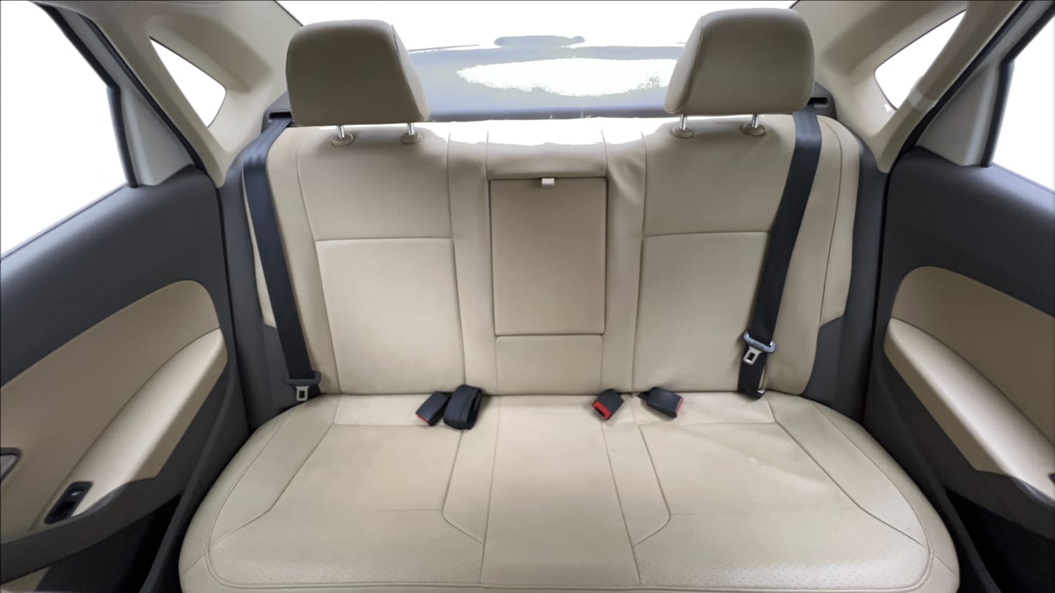 Used 2016 Volkswagen Vento Highline 1.2 (P) AT Petrol Automatic interior REAR SEAT CONDITION VIEW