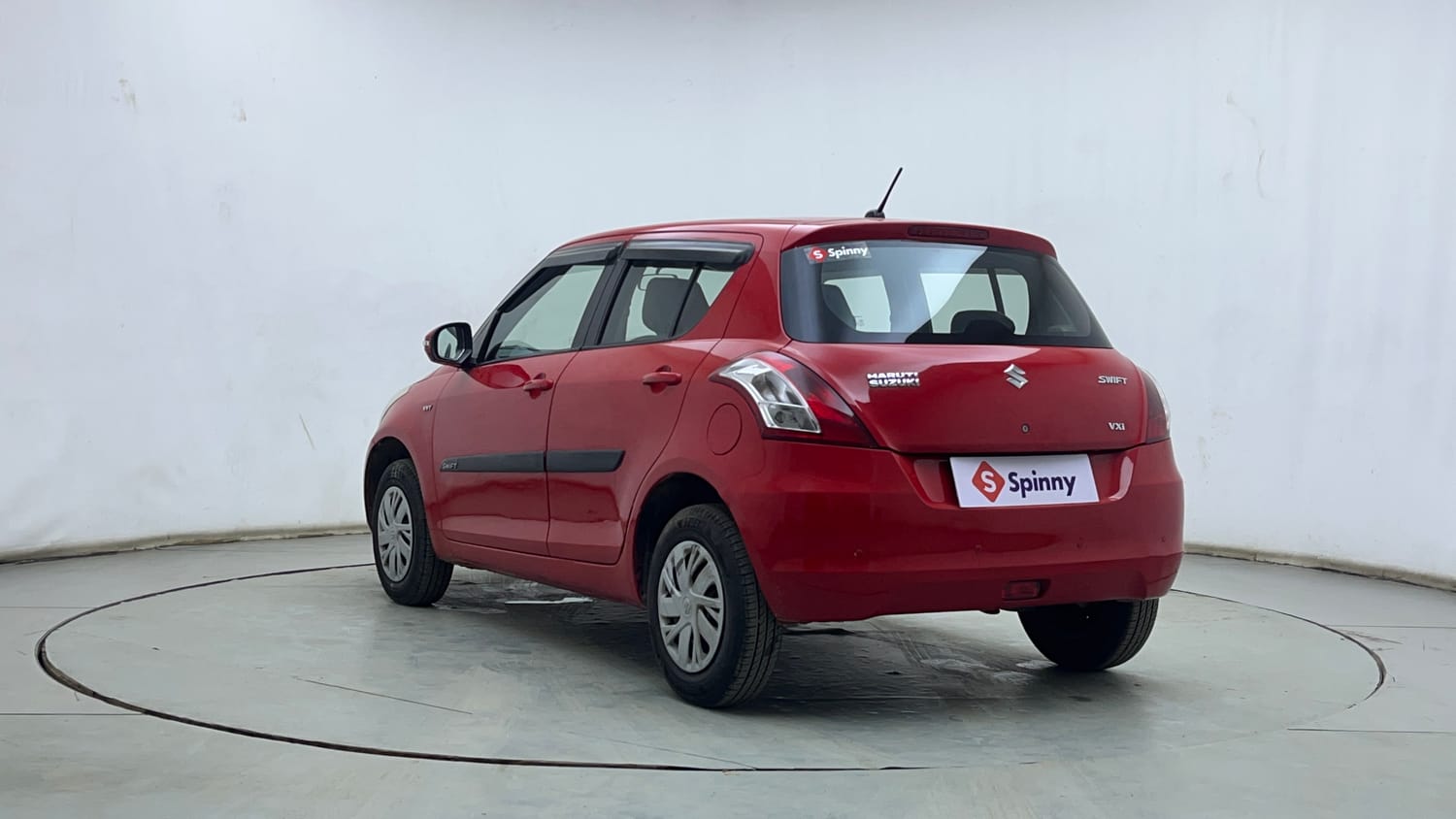 Used 2015 Maruti Suzuki Swift VXi Petrol Manual exterior LEFT REAR CORNER VIEW