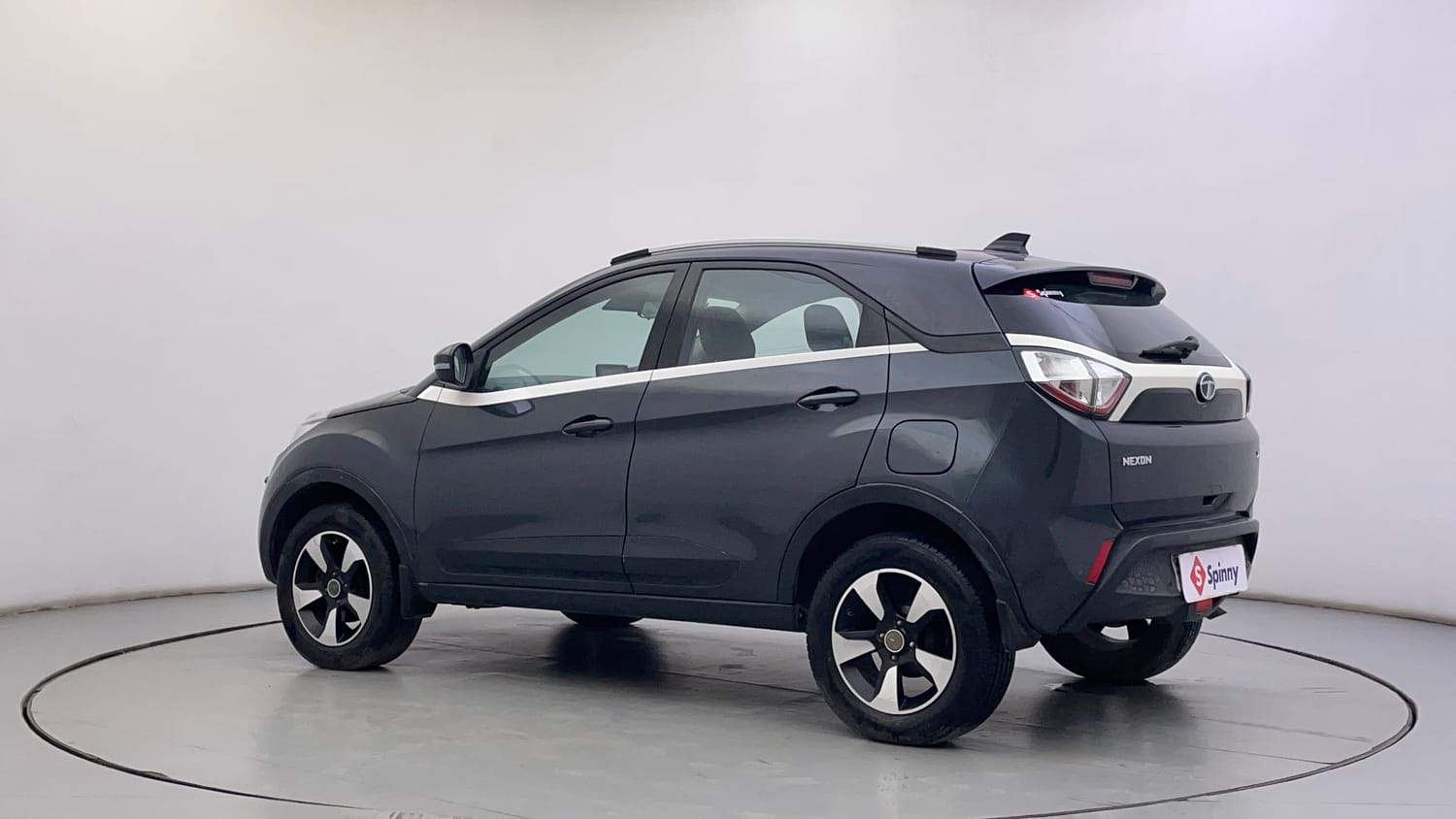 Used 2018 Tata Nexon XZ Plus Diesel Diesel Manual exterior LEFT REAR CORNER VIEW