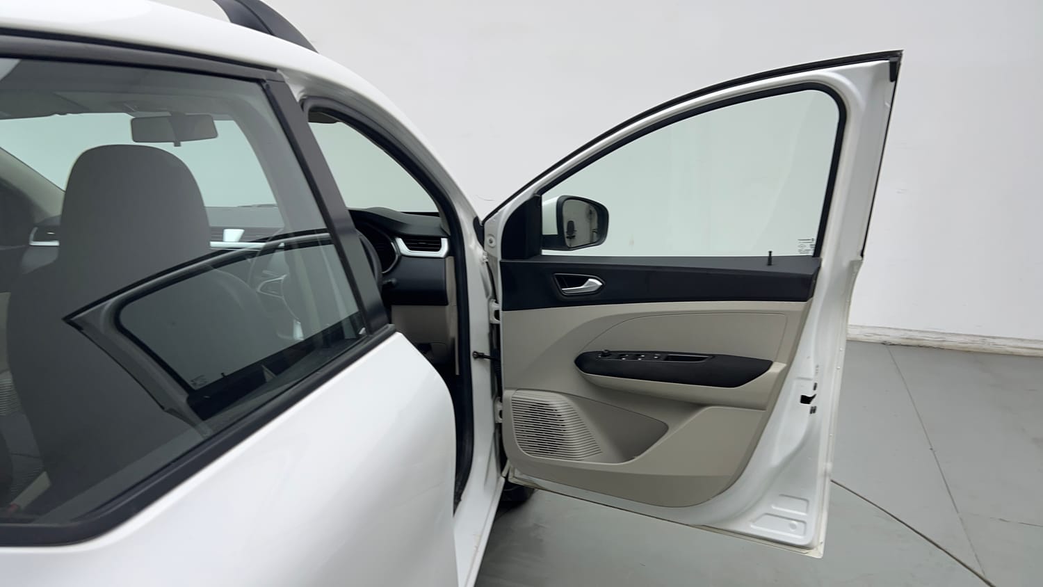 Used 2021 Renault Triber RXZ Petrol Manual interior RIGHT FRONT DOOR OPEN VIEW