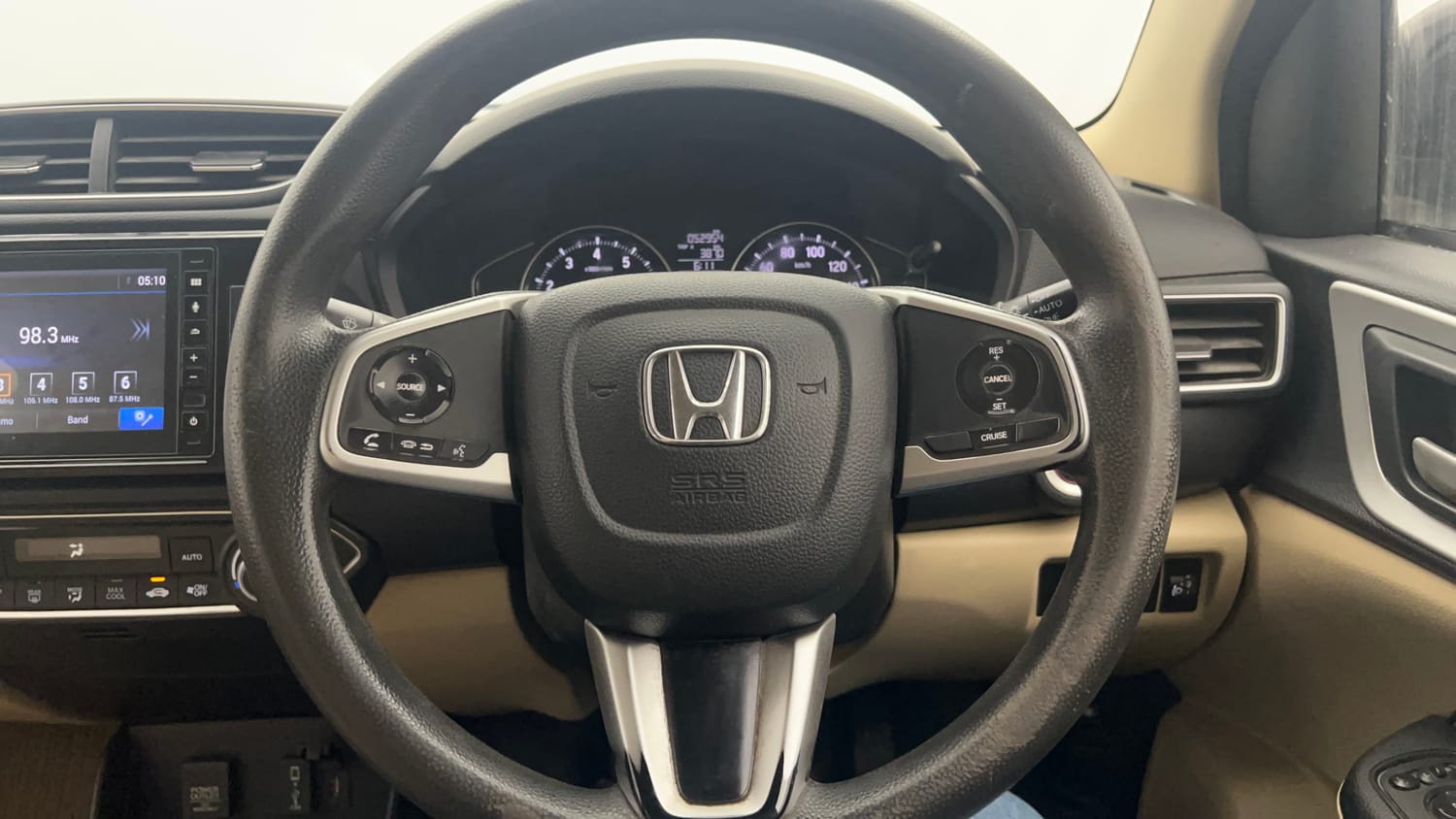 Used 2021 Honda Amaze VX MT 1.2 Petrol Petrol Manual interior STEERING VIEW