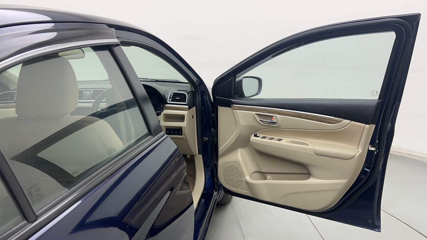 Used 2024 Maruti Suzuki Ciaz Zeta 1.5 AT Petrol Automatic interior RIGHT FRONT DOOR OPEN VIEW
