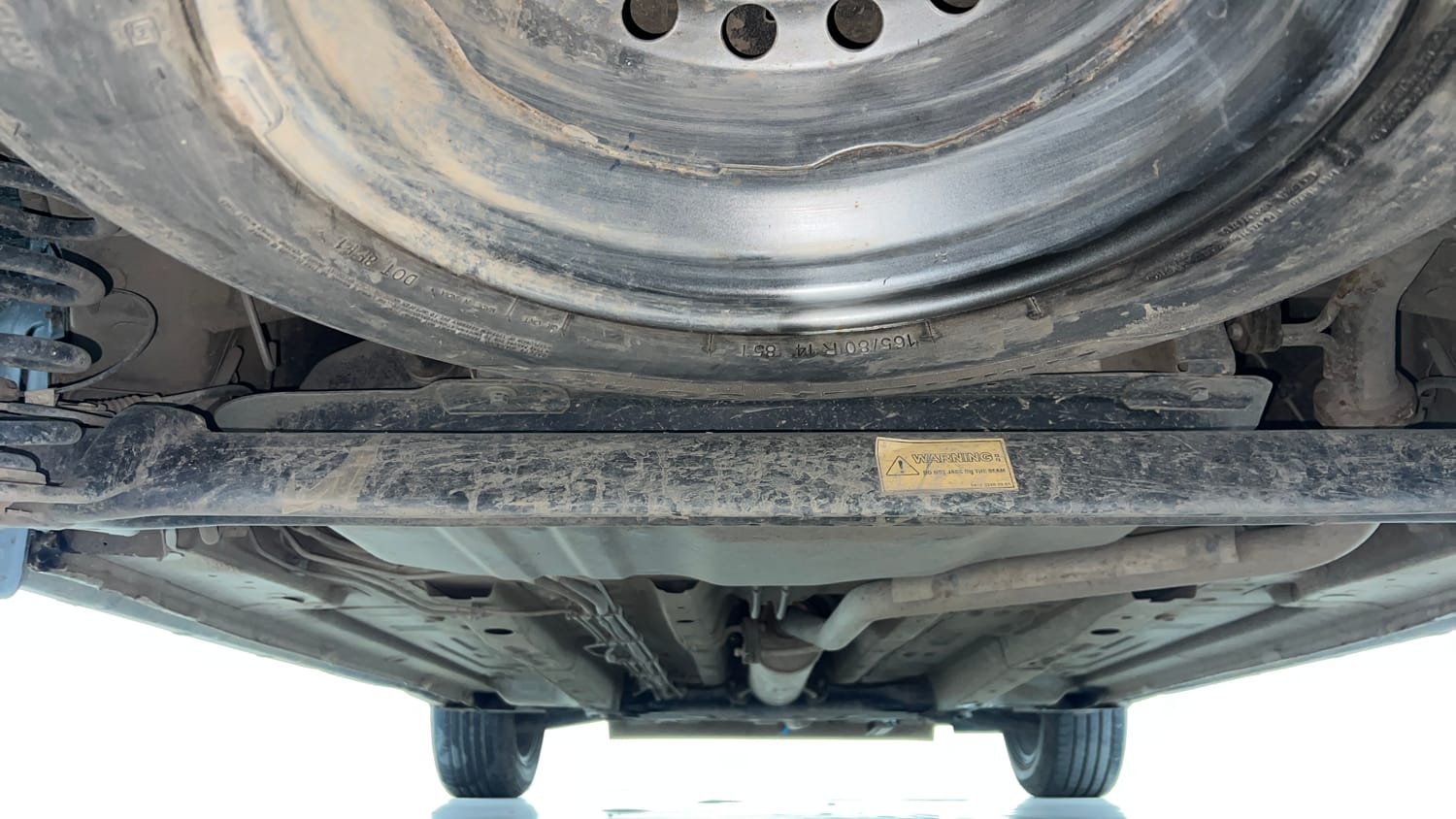 Used 2024 Tata Altroz XZ iCNG Cng Manual extra REAR UNDERBODY VIEW (TAKEN FROM REAR)