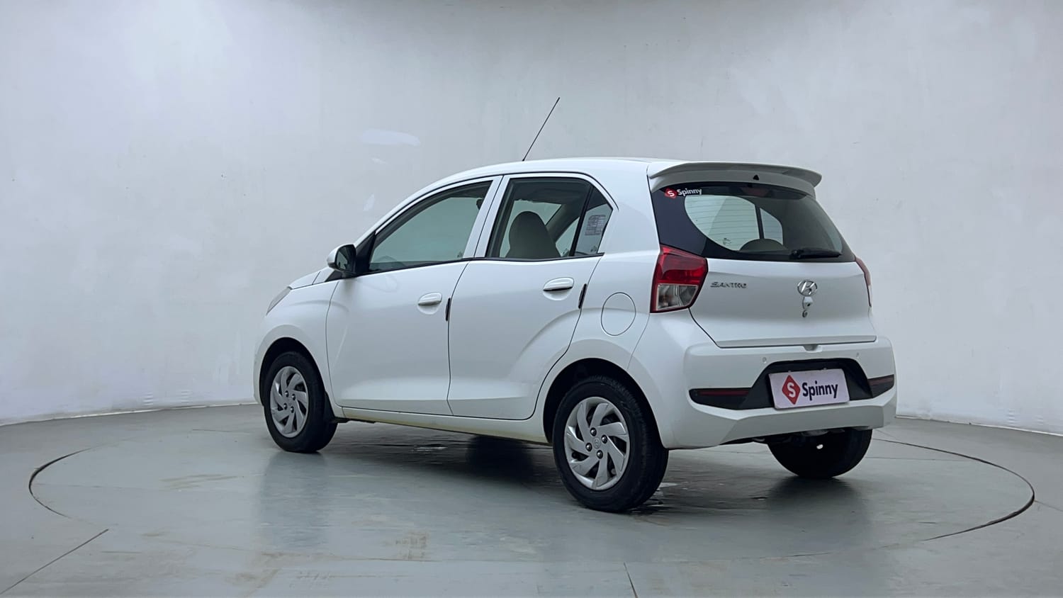 Used 2021 Hyundai Santro Asta AMT Petrol Automatic exterior LEFT REAR CORNER VIEW