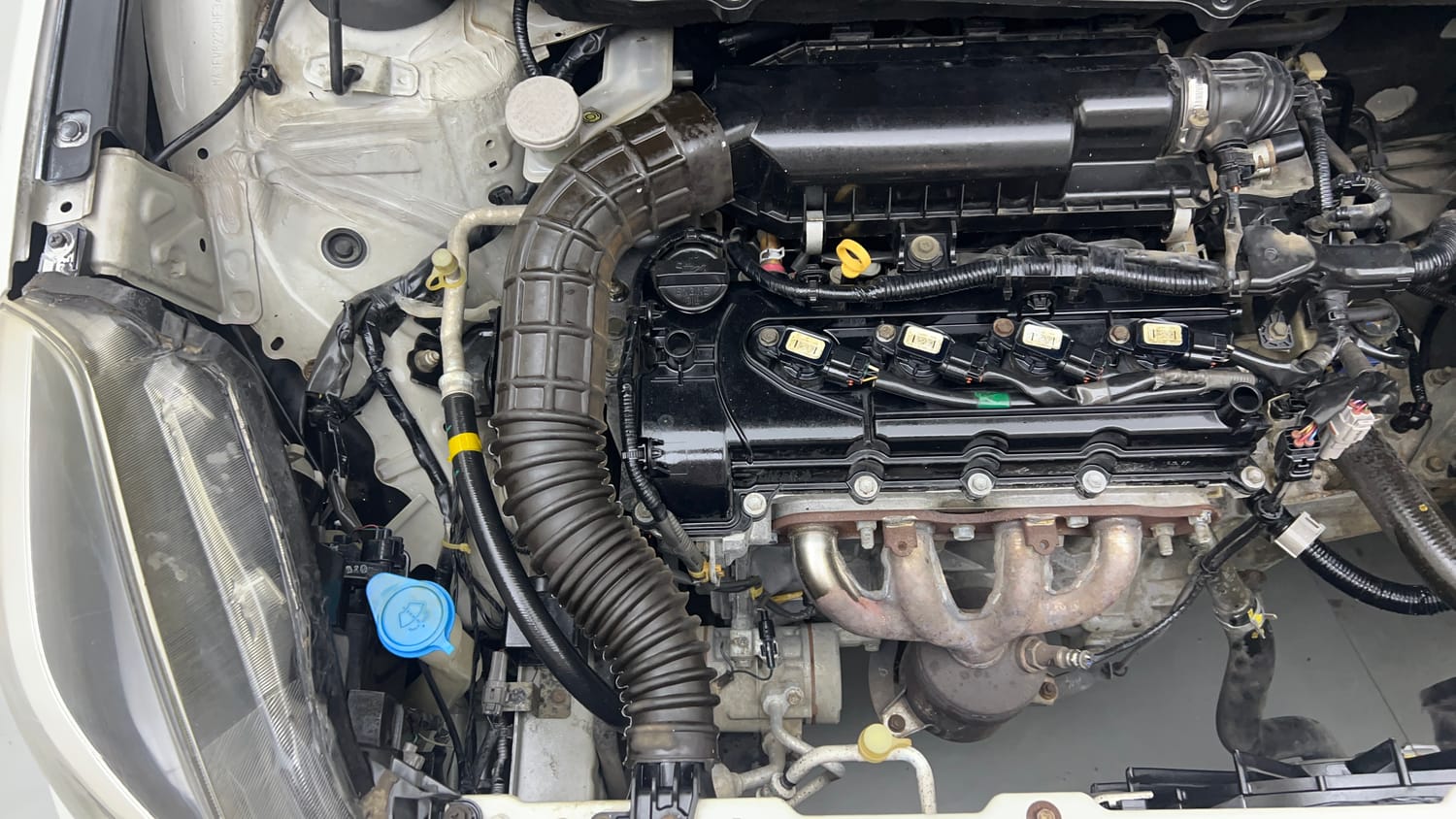 Used 2017 Maruti Suzuki Baleno Delta 1.2 Petrol Manual engine ENGINE RIGHT SIDE VIEW