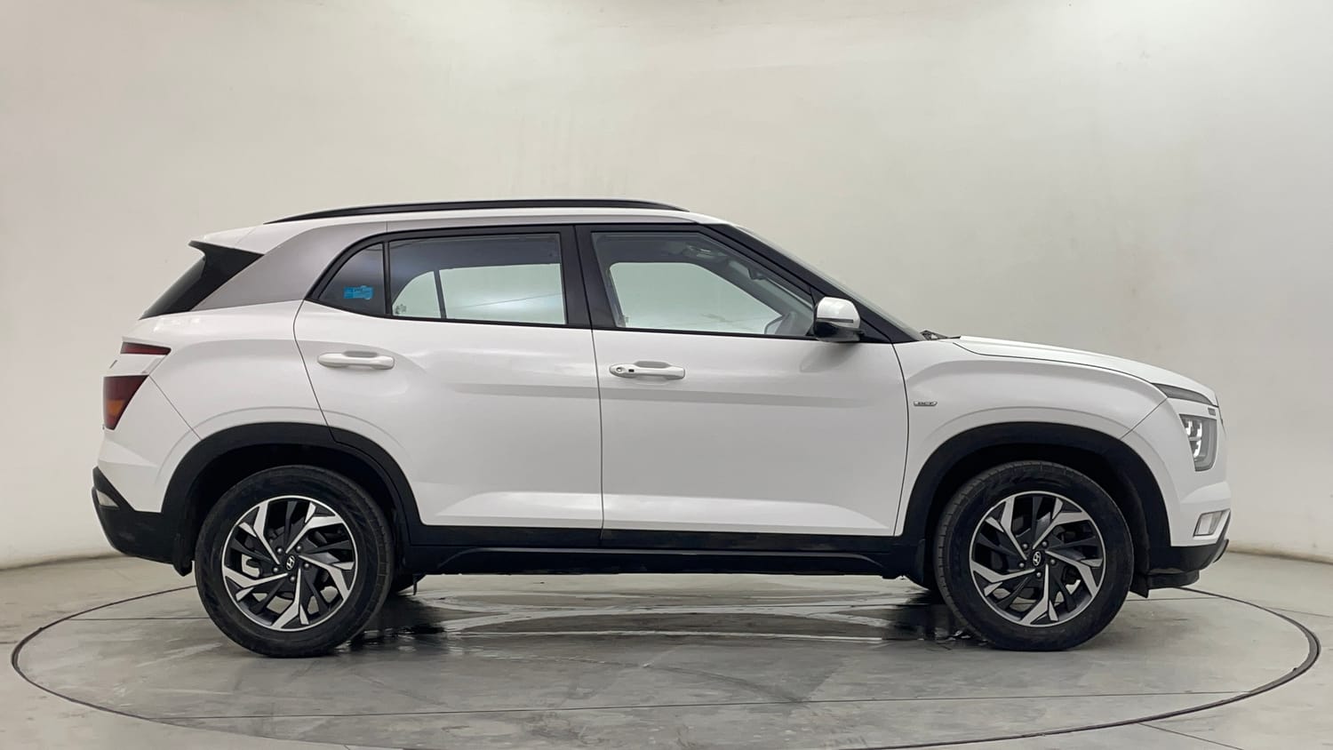 Used 2022 Hyundai Creta SX (O) 1.4 Turbo 7 DCT Petrol Automatic exterior RIGHT SIDE VIEW