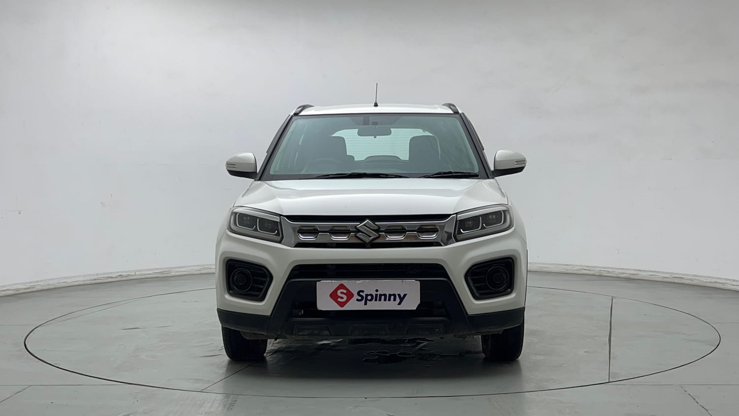 Used 2021 maruti-suzuki Vitara Brezza VXi Petrol Manual exterior FRONT VIEW