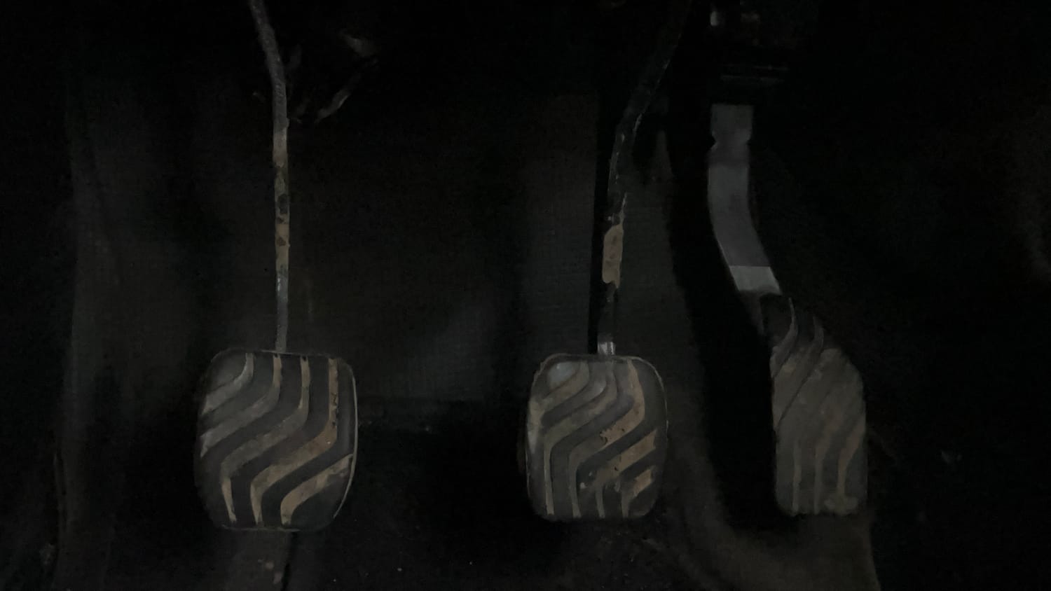 Used 2021 Nissan Magnite XV Turbo Petrol Manual interior PEDALS VIEW
