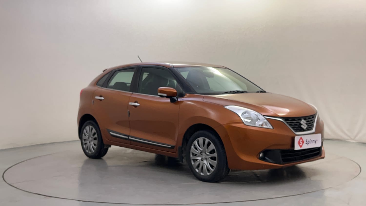 Used 2017 Maruti Suzuki Baleno Zeta 1.2 AT Petrol Automatic exterior RIGHT FRONT CORNER VIEW